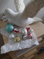 Kerstballen waaronder feathertree brocante vintage 8 stuks, Diversen, Kerst, Ophalen of Verzenden, Gebruikt