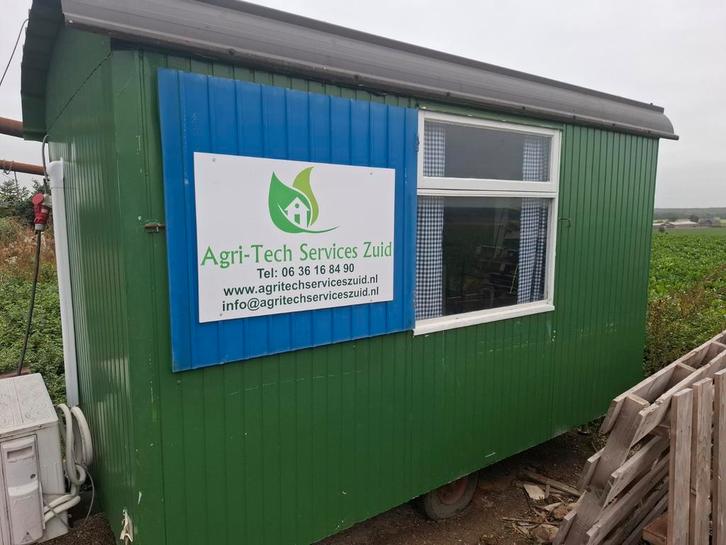 Luxe Schaftkeet met Airco & Voorzieningen, Zakelijke goederen, Machines en Bouw | Keten en Containers, Ophalen