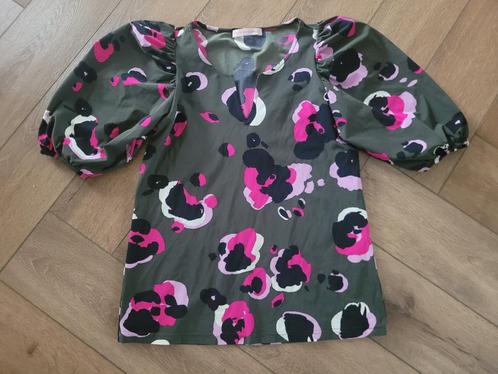 Super leuke travelstof top van Studio Anneloes, maat S, Kleding | Dames, Tops, Zo goed als nieuw, Maat 36 (S), Korte mouw, Ophalen of Verzenden