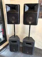 Electro Voice 2x SB121 + 2x Sx200, Ophalen, 120 watt of meer, Overige typen, Overige merken