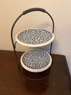 Etagère met 3 Wedgwood Bordjes - Camille, Ophalen, Gebruikt