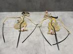 3 Wayang Kulit poppen - Schaduwpoppen - N3583, Ophalen of Verzenden