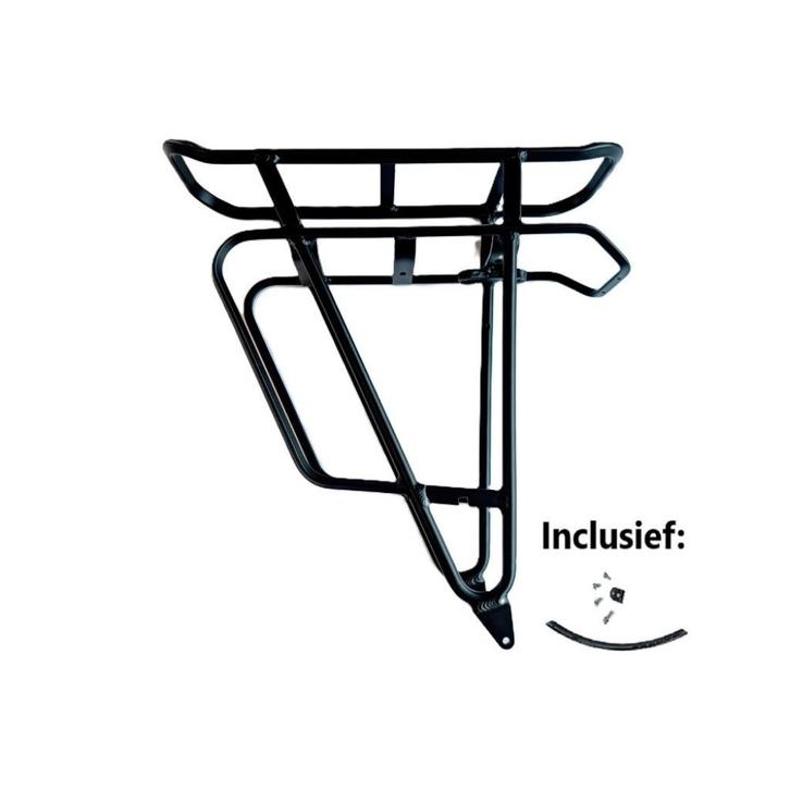 Stella Eleon 28” Bagagedrager 27 kg Mat Zwart, Fietsen en Brommers, Fietsaccessoires | Bagagedragers, Nieuw, Verzenden