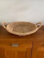 Rieten Mand - Ø47cm, Hoogte 10cm, Gebruikt, Mand, Rond, Ophalen of Verzenden