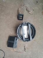 Fusion sub speaker met versterker, Auto diversen, Ophalen of Verzenden, Gebruikt