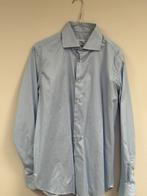 Oger overhemd maat 41, Ophalen of Verzenden, Zo goed als nieuw, Blauw, Halswijdte 41/42 (L)