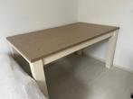 Mooie massief houten tafel  - Nederlands fabricaat, Huis en Inrichting, Tafels | Sidetables, Ophalen, Gebruikt, 100 tot 150 cm