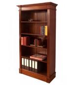 Massief Mahonie Boekenkast 100x38x190 cm Nieuw €849, Huis en Inrichting, Kasten | Boekenkasten, Ophalen, 100 tot 150 cm, Engels Klassiek