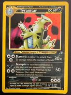 Tyranitar 12/75 Holo - Neo Discovery, Ophalen of Verzenden, Gebruikt, Losse kaart
