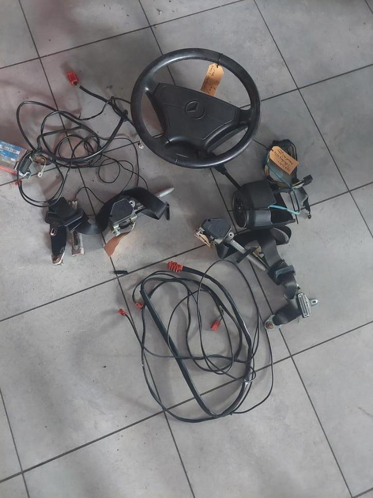Airbagset Compleet Mercedes W201, Auto-onderdelen, Dashboard en Schakelaars, Mercedes-Benz, Gebruikt, Ophalen