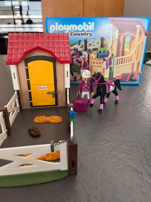 Playmobil Country 6934 - Arabier met paardenbox, Kinderen en Baby's, Speelgoed | Playmobil, Zo goed als nieuw, Complete set, Ophalen of Verzenden