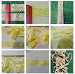 Restanten van kant 3 verschillende, nieuw, Hobby en Vrije tijd, Kantklossen, Ophalen of Verzenden, Nieuw