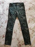 Maison Scotch bont groene skinny lange broek., Zo goed als nieuw, Maat 36 (S), Lang, Groen