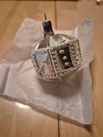 Oude Kerstbal Lampion Zilver, Ophalen, Gebruikt