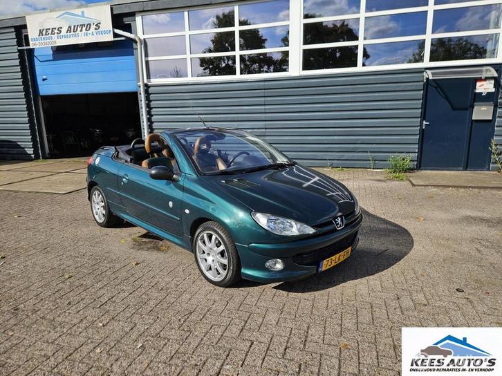 Peugeot 206 CC 2.0-16V Roland Garros Inruilkoopje!, Auto's, Peugeot, Bedrijf, Te koop, ABS, Airbags, Airconditioning, Alarm, Boordcomputer