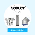 Gezocht: Isoduct dubbelwandige kachelpijp 125/195, Huis en Inrichting, Kachels, Ophalen of Verzenden, Gebruikt, Hout, Houtkachel