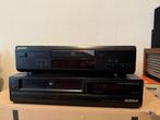 CD Speler en VHS Recorder (Sony CDP-M205 & MultiTech MV-196), Ophalen, Gebruikt, Sony