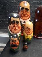 Russische leiders Matroesjka poppen, Ophalen of Verzenden