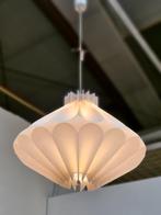 Vintage origami hanglamp space age 70s, Ophalen, Kunststof, Gebruikt, .