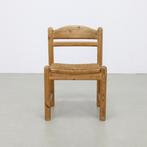 4x Dining Chair in Pinewood and Rattan by Lindebjerg Denmark, Gebruikt, Ophalen