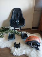 Bobike Mini One Fietsstoeltje voorzitje + Bobike One Helm, Fietsen en Brommers, Ophalen of Verzenden, Zo goed als nieuw