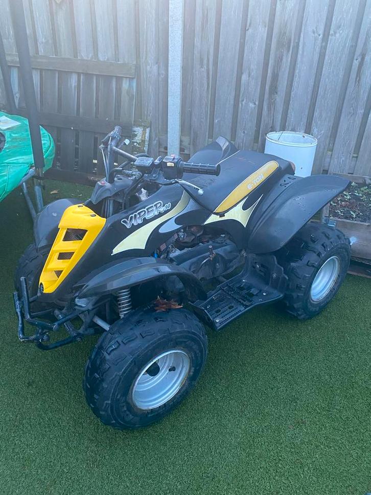 Eton Viper 90cc Quad, Fietsen en Brommers, Minibikes, Midibikes en Pitbikes, Gebruikt, Overige typen, Ophalen