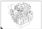 Shibaura N844 gebruikte motor onderdelen Perkins104-19/22, Tuin en Terras, Zitmaaiers, Ophalen, Gebruikt