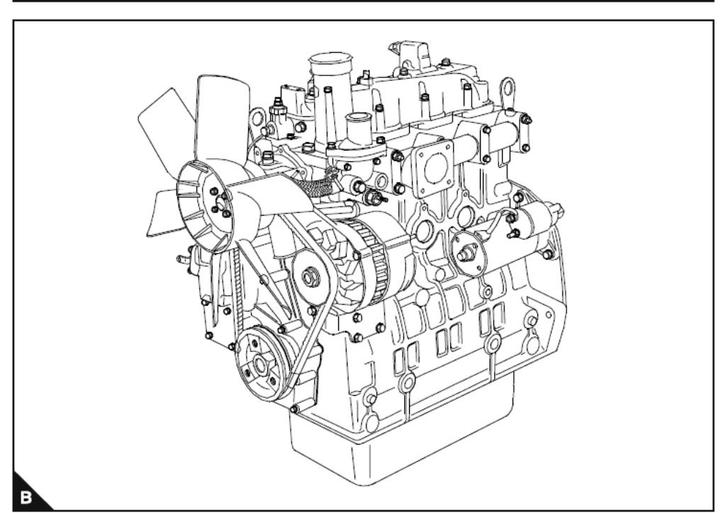 Shibaura N844 gebruikte motor onderdelen Perkins104-19/22, Tuin en Terras, Zitmaaiers, Gebruikt, Ophalen