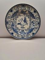 Wandbord.Duiven Delfts Blauw 33 cm, Ophalen of Verzenden
