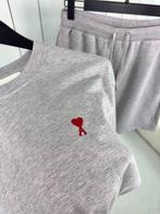 Ami Paris set T-shirt en broekje nieuw, Kleding | Heren, T-shirts, Verzenden, Nieuw, Zwart