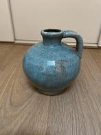 Blauw aardewerk kruikje, Ophalen, Gebruikt, 50 tot 75 cm, Blauw