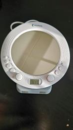 Douche radio met spiegel en alarm, Ophalen of Verzenden, Zo goed als nieuw