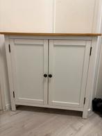 Vida XL Hoek TV Kast - Wit & Hout, Huis en Inrichting, Kasten | Televisiemeubels, Ophalen, Overige materialen, Vida xl, Zo goed als nieuw