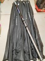 Partij van 10 bolognese hengels 7 meter carbon, Watersport en Boten, Hengelsport | Algemeen, Werphengel, Nieuw, Ophalen of Verzenden