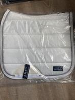 NIEUW- Anky dressuur pad - bright white Full met Strass!!, Dekje, Nieuw, Ophalen of Verzenden, Info@mijnpaardenkraam.nl