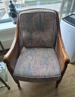 Antieke webbing stoel bekleed, Antiek en Kunst, Antiek | Meubels | Stoelen en Banken, Ophalen