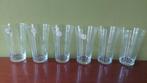 Vintage 6 Leerdam drink glazen 12 cm, Antiek en Kunst, Antiek | Glas en Kristal, Ophalen of Verzenden