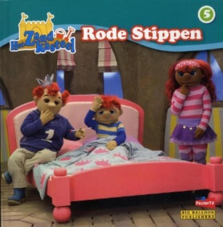 Boek Het Zandkasteel - Rode Stippen (5), Boeken, Kinderboeken | Kleuters, Zo goed als nieuw, Fictie algemeen, Jongen of Meisje