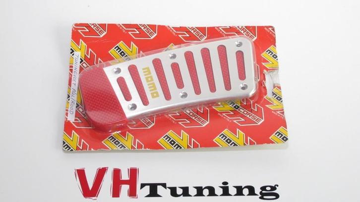 MOMO corse rust voet aluminium/rood, Auto diversen, Tuning en Styling, Ophalen of Verzenden
