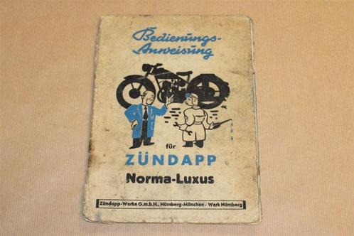 Zeldzame handleiding - Zündapp Norma-Luxus - 1953 !!, Motoren, Handleidingen en Instructieboekjes, Overige merken, Ophalen of Verzenden