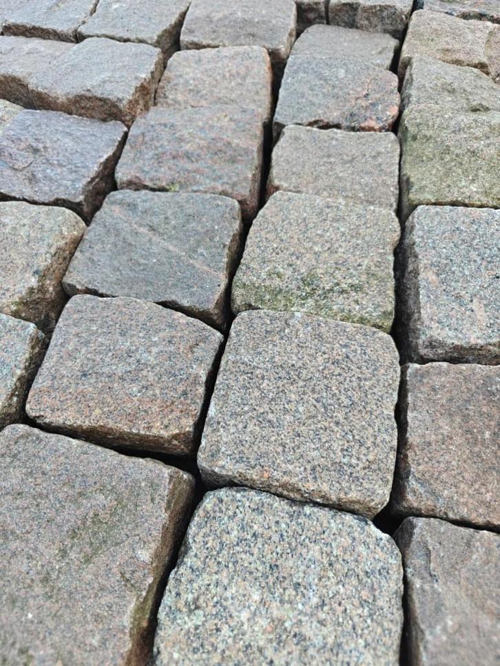 Natuursteen blokken circa 15x13x10 cm NS2, Tuin en Terras, Grind, Keien en Split, Gebruikt, Kei, Multi, Graniet, Ophalen