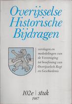 Overijsselse Historische Bijdragen. 102e stuk 1987 Verslagen, Ophalen of Verzenden, 20e eeuw of later, Zo goed als nieuw