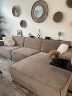Luxe beige Loungebank - net 2 jaar oud, Ophalen, 100 tot 125 cm, 300 cm of meer, Zo goed als nieuw