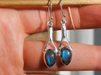 Vanoli 925 zilveren oorbellen met labradoriet, Sieraden, Tassen en Uiterlijk, Oorbellen, Daiva1973@hotmail.com, Hangers, Vanoli
