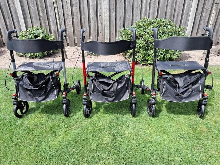 Nieuwe Rollator, Rollators., Diversen, Rollators, Nieuw, Lichtgewicht, Opvouwbaar, Ophalen