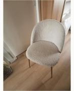 Teddy Stof Stoelen (3 stuks), Ophalen, Drie, Wit, Zo goed als nieuw