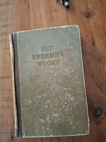 Het Vreemde Woord - Geïllustreerd Vreemde Woorden Boek beschikbaar voor biedingen