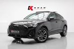 Audi Q3 Sportback 45 TFSI e S-Edition |Pano|3xS-Line|Sonos|3, Gebruikt, Zwart, Hybride Elektrisch/Benzine, 13 kWh