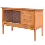 AANBIEDING | Konijnenhok voor buiten 1 verdieping hout! GRT, 110 cm of meer, Verzenden, Hok, Cavia