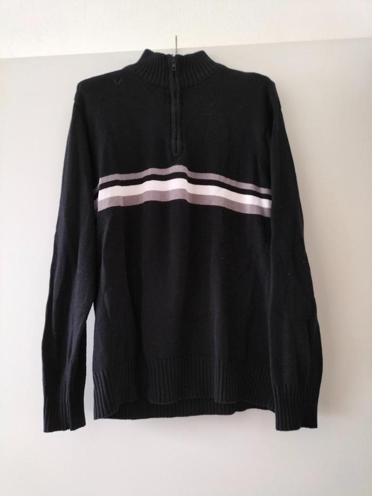 Zwarte nette trui maat 50, Kleding | Heren, Truien en Vesten, Zo goed als nieuw, Maat 48/50 (M), Zwart, Ophalen of Verzenden